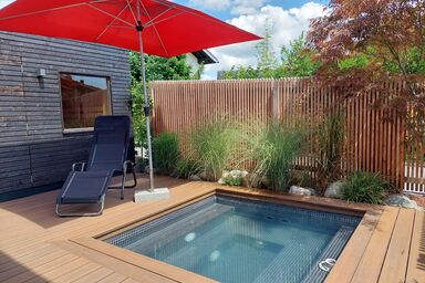 Ferienhaus Berge und See mit Whirlpool und Sauna