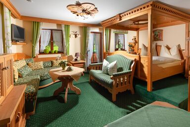 Ferienwohnungen Dankllehen - Nichtraucher-Ferienwohnung Jenner, 1-2 Personen, 30 qm, 1 Schlafzimmer, Wohnzimmer, Ost- und Südseitiger Balkon