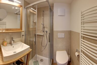 Gasthof-Appartements Vroni - Chiemgau Karte - Mini-Appartement 8 für 2 Personen, Wohn-Schlafraum, Balkon, 27 m²