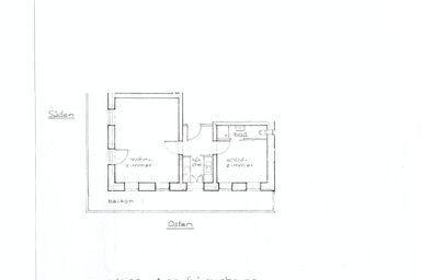 Ferienwohnung Schmuck Eva - Ferienwohnung für 2 Personen  mit 1 Schlafzimmer und Wohnzimmer. Süd- und Ostbalkon, Liegewiese.
