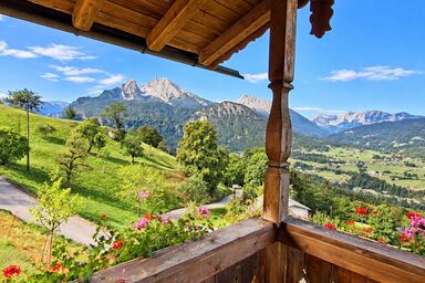Urlaubshof Kranvogllehen - Ferienwohnung Reiteralm 40qm - 2 Pers. - Panoramabalkon