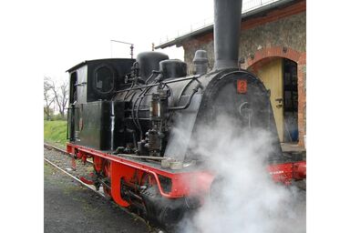 Ferienwohnung Zur Eisenbahn - Ferienwohnung Lok Alfred, 38qm