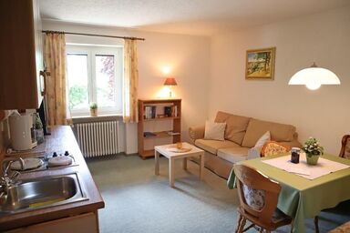 Ferienwohnungen Erntl - Ferienwohnung EG (35qm) für 2 Personen mit Sonnenterrasse