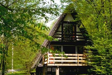 Feriendorf Sulzfeld - Ferienhaus Amsel mit Terrasse