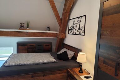 Ferienwohnungen zur Burgruine - Ferienwohnung mit französischem Balkon