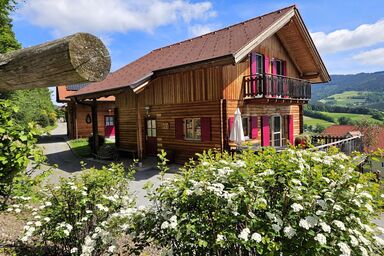 Feriendorf Pöllauberg - Ferienhaus in ruhiger Lage, große Terrasse - 3SZ