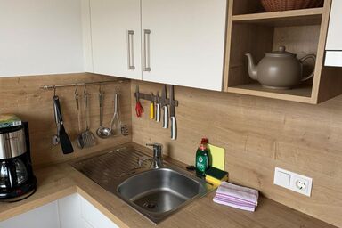 Appartements Alpenhof - Studio, Dusche, WC, straßenseitig