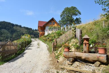 Alm-Ferienhaus in Alleinlage mit Panoramablick