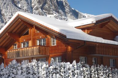 Chalet Kanderblick 4.5-Zimmer-Wohnung mit Galerie, 3 Balkone