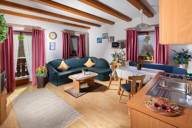 Koppensteinlehen - Ferienwohnung Jenner für 2 bis 4 Personen, 52 qm, 2 Schlafzimmer, Balkon