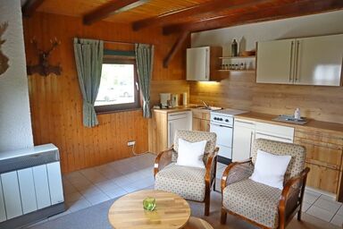 Ferienwohnungen Erntl - Rustikales Holzhaus (37qm) für 2 Personen mit Terrasse
