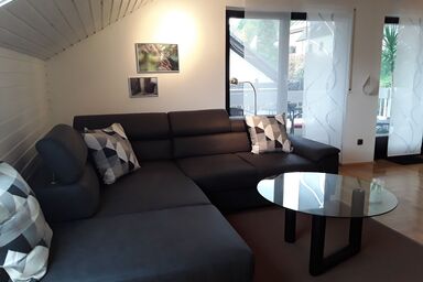 Ferienwohnung Bieniussa - Ferienwohnung 2 mit zwei Schlafzimmern und Balkon mit Sonnenliege