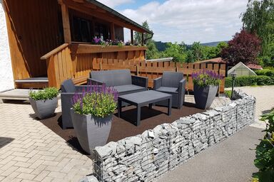 Gästehaus am Burgberg - Ferienwohnung Buche (90qm) mit Balkon