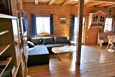 Mühlenhäuschen - Ferienhaus (100qm) mit zwei Balkone und Terrasse