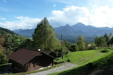 Bauernhof Mikl mit Privatstrand - Blockhaus "Polanahaus"