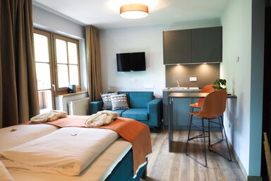 Chesa Montana - Appartement/OG, Toilette und Bad/Dusche getrennt