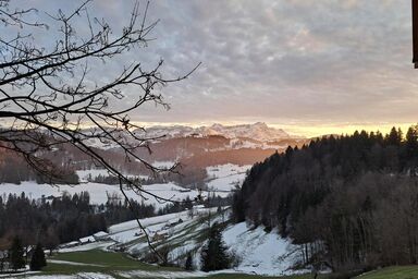 Chalet "Sennastübli" mit Bergblick