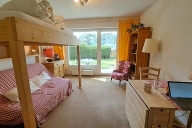 Sonniges ruhiges "Studio Chalet" in Crans-Montana