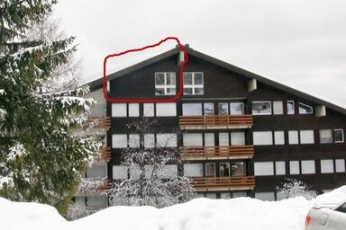 Ski-in Wohnung in Anzere mit Parkplatz