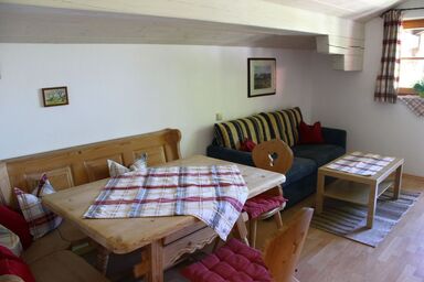 Schusterhof - Ferienwohnung 2-4 Personen 60 qm, Wohnzimmer, Küche, 2 Schlafzimmer