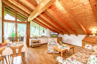 Haus am Balsberg - Dachstudio für 2 mit Balkon und Blick auf den Balsberg