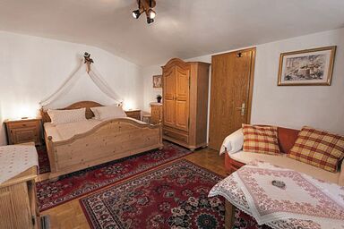 Gästehaus Hubertus - Ferienwohnung Nr. 3 für 1-2 Pers., 35 m², Wohnschlafraum, Wohnküche, Bk