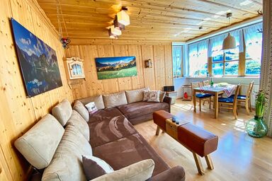 Ferienwohnung Zirbenblüte - Ferienwohnung Zirbenblüte für 1-3 Personen, ein seperates Schlafzimmer, Terrasse und Balkon, 64 qm