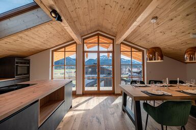 Chalet Viol - (3) Appartement Steinplatte, 160 qm und bis max. 6 Pers.