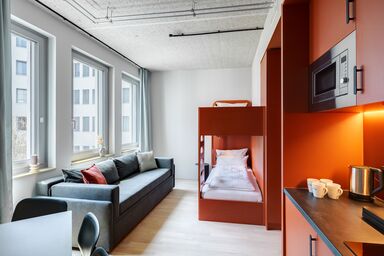 DEIN APART - Studio Stockbetten, max. 4 Personen