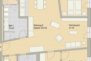 Wellness Ferienwohnungen Obere Mühle - Ferienwohnung 6