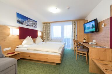 Sonnhof - Familienzimmer 2 Schlafräume, Südbalkon, DU/WC