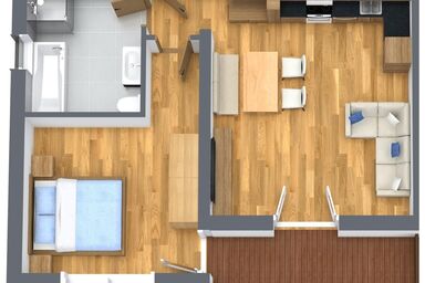 Apartment Alpenland - Apartment Süd