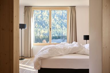 Lärchenlodge Apartments and Spa - Apartment Top 3 mit 2 Schlafzimmer und Garten