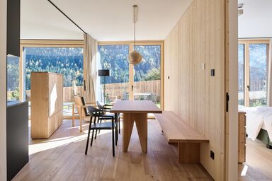 Lärchenlodge Apartments and Spa - Apartment Top 2 mit Garten und freist. Badewanne