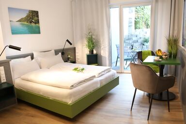 City Appartements Villach - Studio S Balkon
