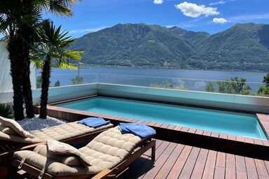 Grosszügiges 2.5 Zimmer Apartment für 2 Personen mit privatem Aussenpool - Luxus Pur.