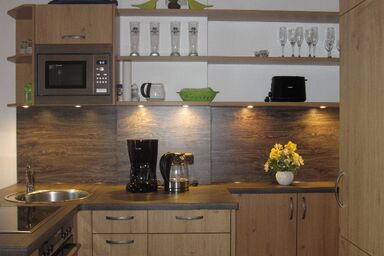 Kochhof - Gästehaus unten 45 qm, Wohnküche, 2 Schlafzimmer, Terrasse mit traumhafter Aussicht