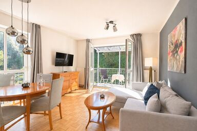 Tivoli Apartments - Appartement Nr. 21, 46qm, DU/WC, Wohn/Schlafraum, Ostbalkon