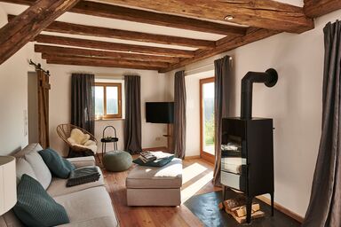 Huberhof - Melkerhaus bis 6 Personen mit Terrasse und Pool, 101 qm