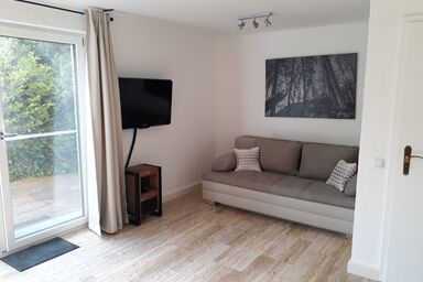 Ferienwohnung Zürcher - Ferienwohnung 60 qm im Untergeschoss/Hanglage mit 1 Schlafzimmer und Terrasse