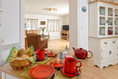 Huberhof Meisham - Ferienwohnung Am Wasserrad Ost, 94qm, 1 Schlafzimmer, Südbalkon