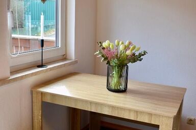 Gästehaus am Burgberg - Ferienwohnung Buche (90qm) mit Balkon