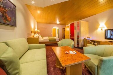 Landhotel Alpenhof - Zimmer Edelweiß mit Südbk, Infrarotkabine, 1-3 N.