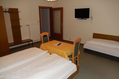 Parkhotel Zuzek - Mehrbettzimmer, Dusche, WC, Balkon