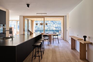 Lärchenlodge Apartments and Spa - Apartment 12 mit 3 Schlafzimmer und Balkon