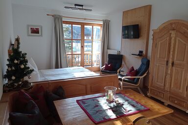 Ferienwohnung Uschi an der Rottachbrücke - Ferienwohnung Uschi mit Südbalkon