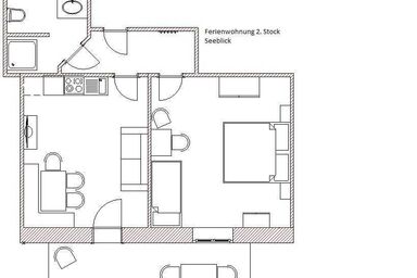 Pension Winter Am Irrsee - Ferienwohnung Seeblick 2. Stock