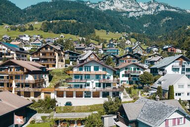 Apartment Brugg, (Amden). Ferienwohnung / 1 Schlafzimmer / max. 4 Personen