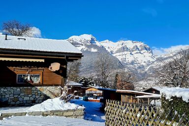 Chalet Haus (bei Einfahrt grosser Nussbaum )