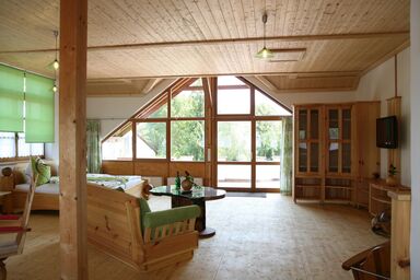 Ferienwohnung Gmeinwieser - Ferienwohnung (85qm) mit Holzbadewanne